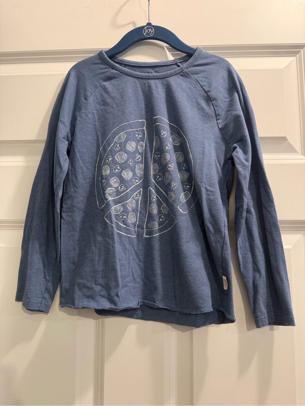 Egg New York Long Sleeve Pizza Graphic Shirt